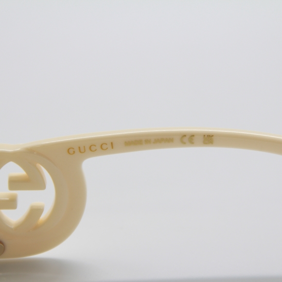 NEW GUCCI GG1326S 002 SQUARE WOMEN NUDE OVERSIZED SUNGLASSES main image 8